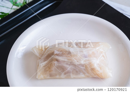 Rice paper sweet potato pie Rice paper sweet potato pie 120170921