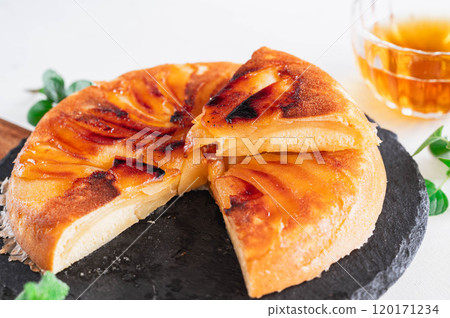 蘋果蛋糕配煎餅粉 120171234