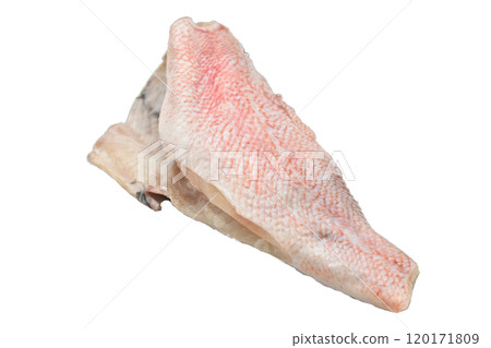 Perch fish carcass ready for cooking. 120171809