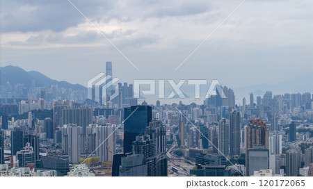 the landscape of the kowloon, view from East 120172065