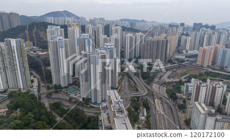 the Residential Neighborhood in Kowloon Bay Hong Kong 120172100