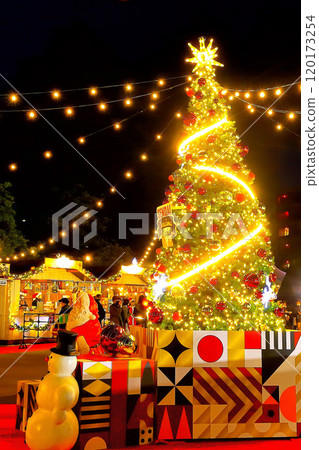 閃閃發光的聖誕飾品 120173254