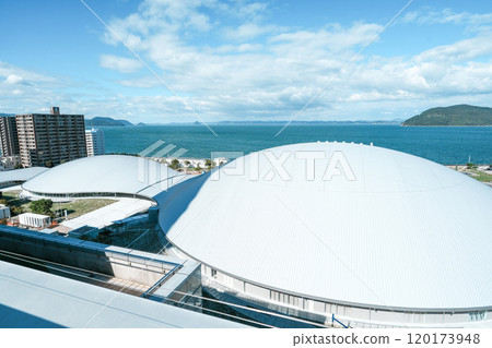 香川穴吹競技場(中國和四國最大的競技場之一) 高松 Sunport 拍攝於 2024 年 11 月 香川穴吹競技場(中國和四國最大的競技場之一) 高松 Sunport 拍攝於 2024 年 11 月 120173948