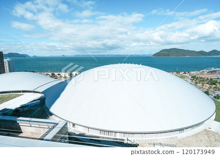 Anabuki Arena Kagawa (one of the largest arenas in Chugoku and Shikoku) Takamatsu Sunport Photographed in November 2024 Anabuki Arena Kagawa (one of the largest arenas in Chugoku and Shikoku) Takamatsu Sunport Photographed in November 2024 120173949