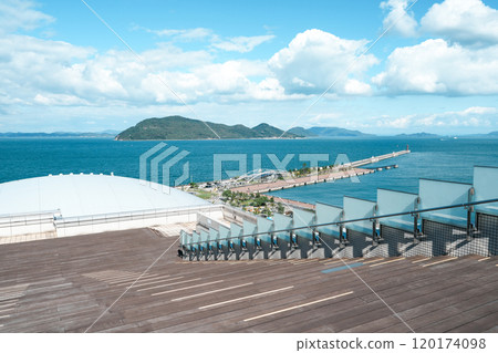 香川穴吹競技場與瀨戶內島拍攝於 2024 年 11 月 香川穴吹競技場與瀨戶內島拍攝於 2024 年 11 月 120174098