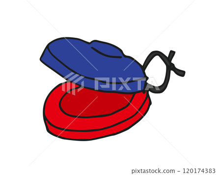 小學版畫插圖:響板 小學版畫插圖:響板 120174383