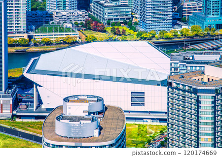 日本橫濱城市景觀 - 港未來 K Arena 與新高島站週邊景觀 = 13th 日本橫濱城市景觀 - 港未來 K Arena 與新高島站週邊景觀 = 13th 120174669