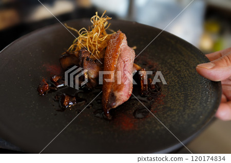 Roasted duck 120174834