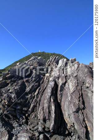 Cape Muroto, Turbidite Reef, Autumn (Kochi Prefecture, Shikoku) Cape Muroto, Turbidite Reef, Autumn (Kochi Prefecture, Shikoku) 120175980