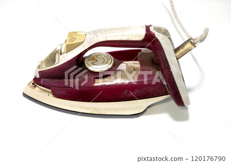 Old Electric steam iron broken 120176790