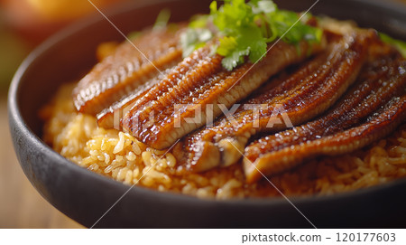 Delicious eel rice pictures 120177603