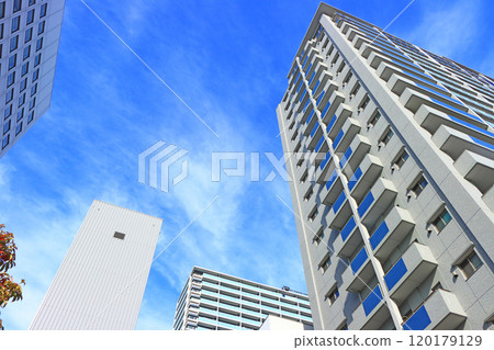 愛知縣豐田市豐田城車站公寓群風景 120179129