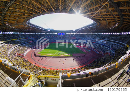 The Levain Cup Final was held at the New National Stadium 120179365
