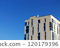 Modern apartment building real estate concept 120179396