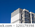Modern apartment building real estate rent 120179398