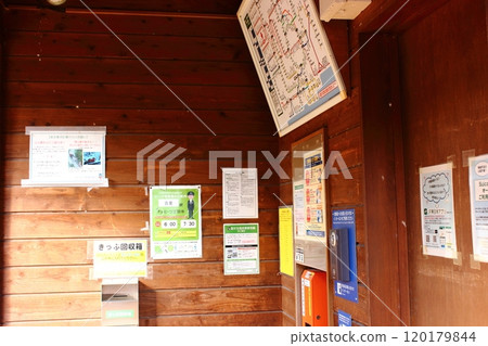 Ticket gates at the north exit of Furusato Station on the Ome Line (2) 120179844