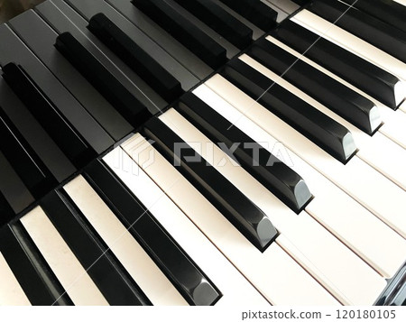 Grand piano keys (white and black keys) 1 120180105