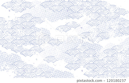 日式背景圖與海浪 120180237