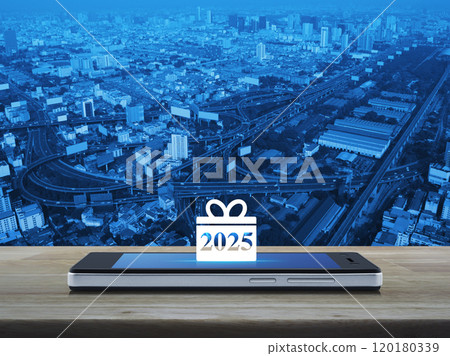Business happy new year 2025 shop online concept Business happy new year 2025 shop online concept 120180339
