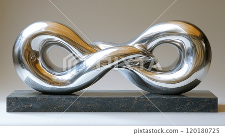 contemporary aluminum memorial features sleek flowing lines and polished surfaces creating elegant and modern tribute minimalist engravings sophisticated setting. 120180725