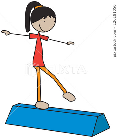 Happy kid exercises 120181050