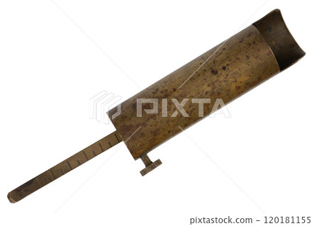 Antique black powder measure for loading cartridge. 120181155