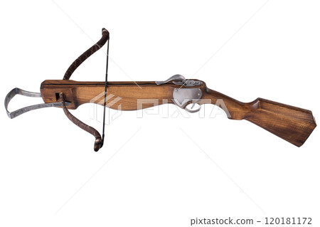 crossbow isolated on white crossbow isolated on white 120181172