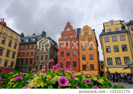 瑞典斯德哥爾摩老城區格姆拉斯坦主廣場 120181770