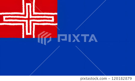 Hand-drawn flag of the Kingdom of Sardinia. Hand-drawn flag of the Kingdom of Sardinia. 120182879