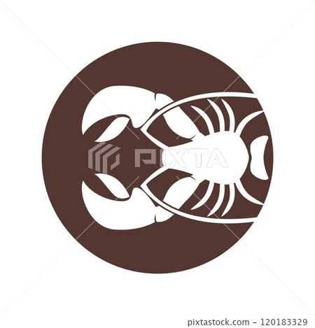 Lobster icon logo design 120183329