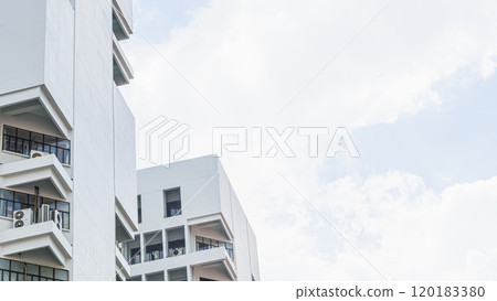 Bangkok, Thailand. November 9, 2024. Prosta Tower is a modern A class office building offering approx, Construction and fit out standards meet best market standards and newest architecture trends. Bangkok, Thailand. November 9, 2024. Prosta Tower is a modern A class office building offering approx, Construction and fit out standards meet best market standards and newest architecture trends. 120183380