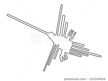 Nasca's landmark hummingbird 120184008