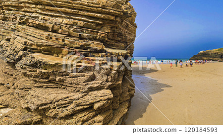 Beach of the Cathedrals Natural Monument, Spain 120184593