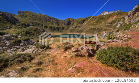 Lake of La Cueva, Somiedo Natural Park, Spain 120184598