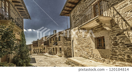 Street Scene, Puebla de Sanabria, Spain 120184814