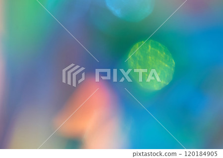 Vibrant abstract background with colorful bokeh lighting effects and soft 120184905
