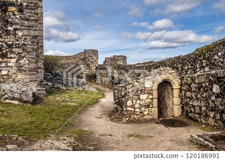 The Fort and Castelo of Marvao on the Hill of Castelo de Marvao in Alentejo, Portugal The Fort and Castelo of Marvao on the Hill of Castelo de Marvao in Alentejo, Portugal 120186991