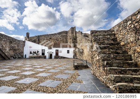 The Fort and Castelo of Marvao on the Hill of Castelo de Marvao in Alentejo, Portugal 120186995