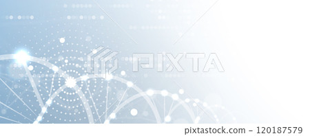 A dna technology abstract background A dna technology abstract background 120187579