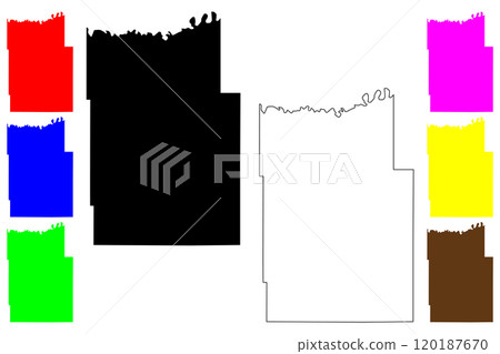 Tripp County, State of South Dakota (U.S. county, United States of America, USA, U.S., US) map vector illustration, scribble sketch Tripp map Tripp County, State of South Dakota (U.S. county, United States of America, USA, U.S., US) map vector illustration, scribble sketch Tripp map 120187670