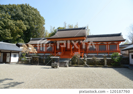 Yakushiji Temple, Yasukeoka Hachiman Shrine, Nishinokyo, Nara City, Nara Prefecture Yakushiji Temple, Yasukeoka Hachiman Shrine, Nishinokyo, Nara City, Nara Prefecture 120187760