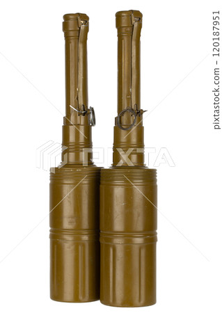 Anti tank handheld shaped charge grenades. 120187951