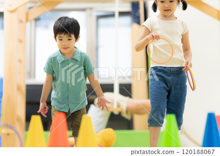 Indoor nursery school image_therapeutic education_development support Indoor nursery school image_therapeutic education_development support 120188067