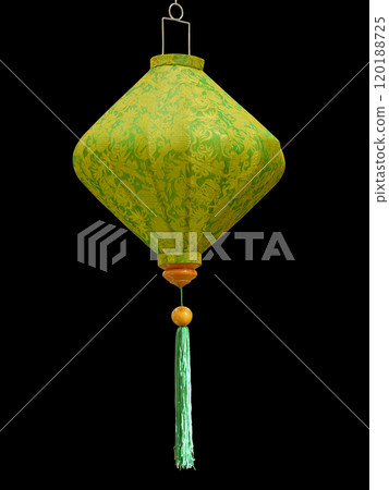 Japanese green lampshade 120188725