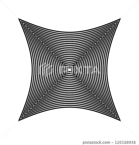 Square geometric abstract shape. Square geometric abstract shape. 120188938