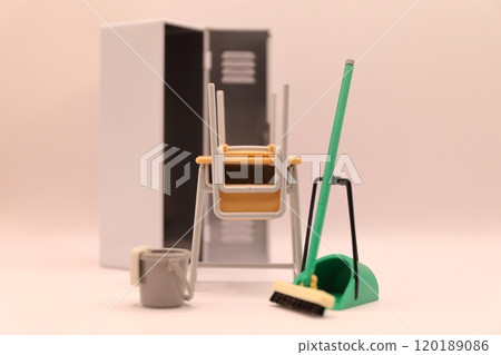 Cleaning time (school) image Cleaning time (school) image 120189086