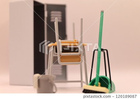 Cleaning time (school) image Cleaning time (school) image 120189087