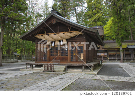 [長野縣]諏訪大社下社春宮神樂堂 120189701