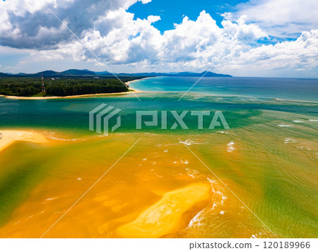 Nature sea beach background,High angle view waves seascape nature view Nature sea beach background,High angle view waves seascape nature view 120189966