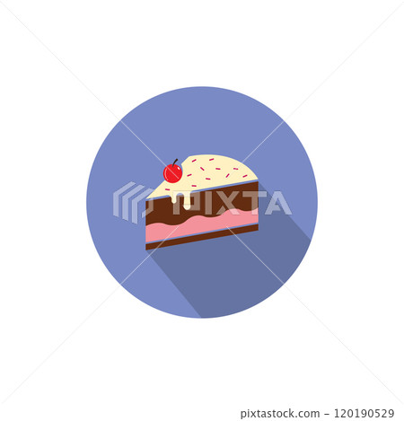 Slice cake cherry 120190529